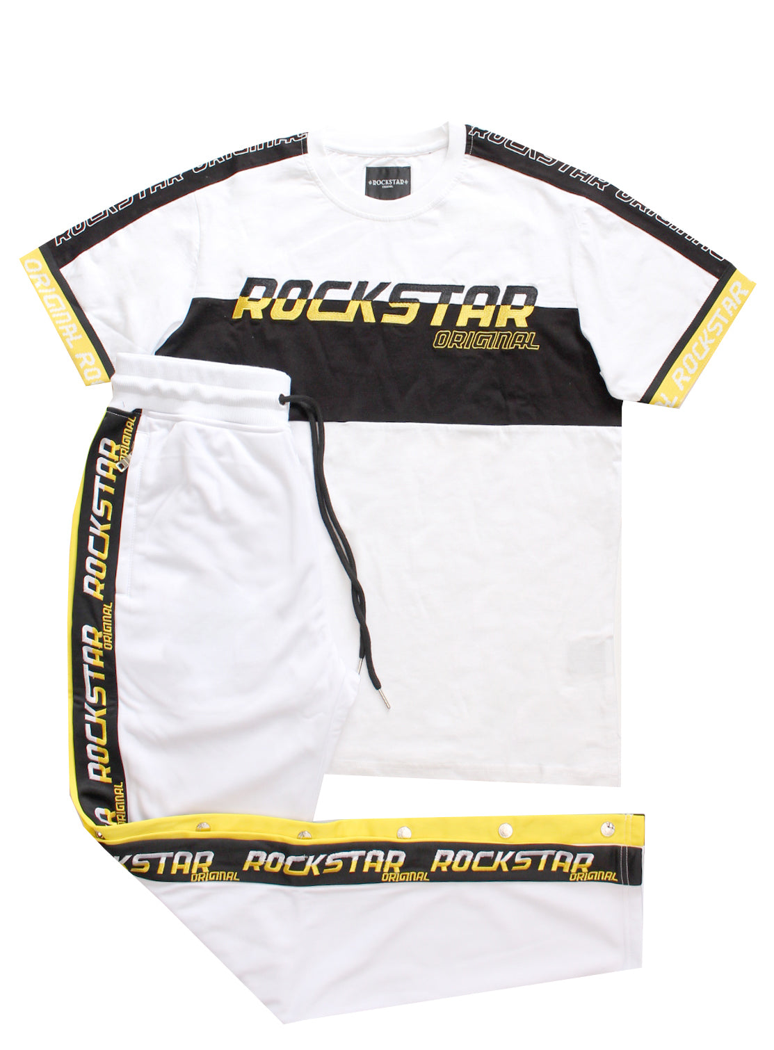 Rockstar Dante set in white