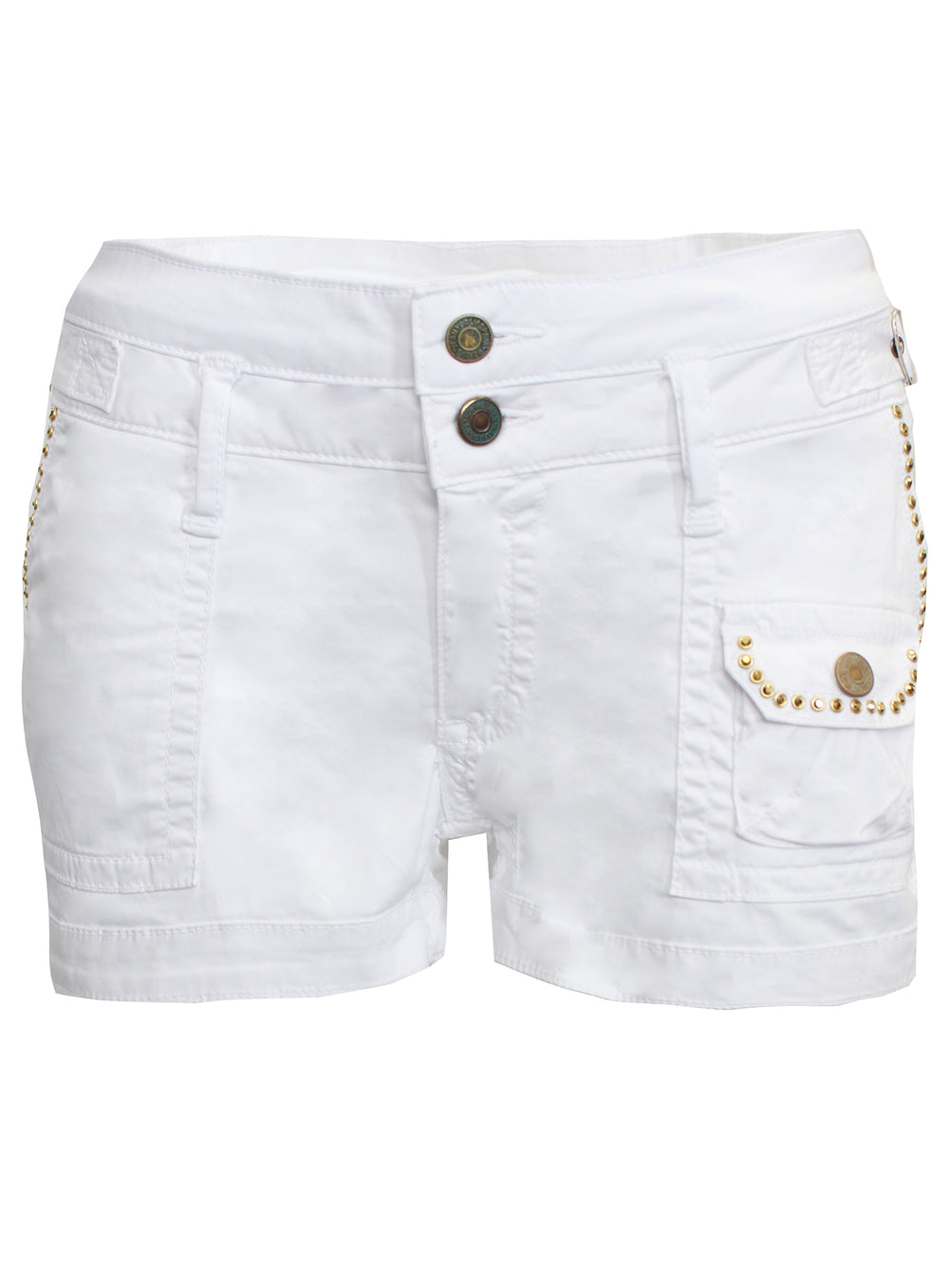 RJ shorts W/Aurum SW| White