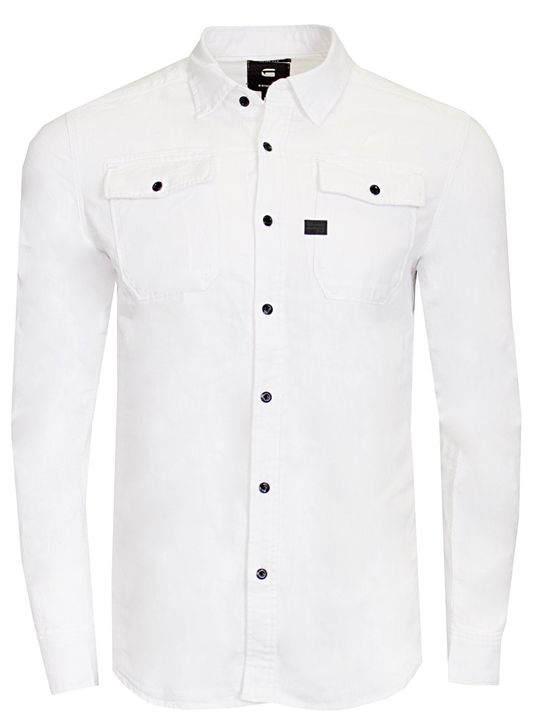 Landoh Shirt L/S Denim|White