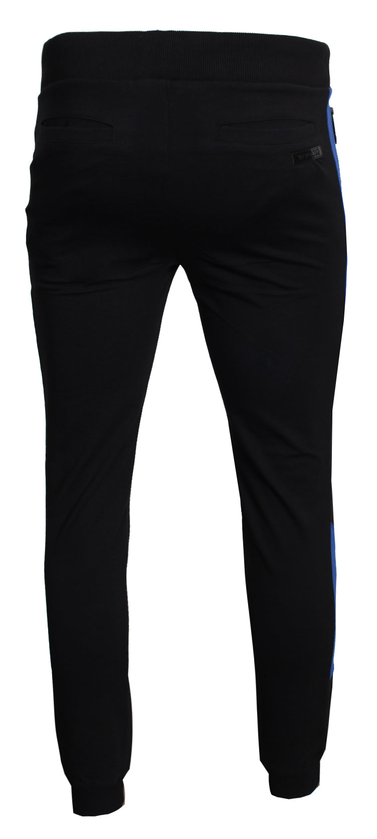 Versace Jeans Fleece Light Stretch Jacket in black and blue – view 7 of 8