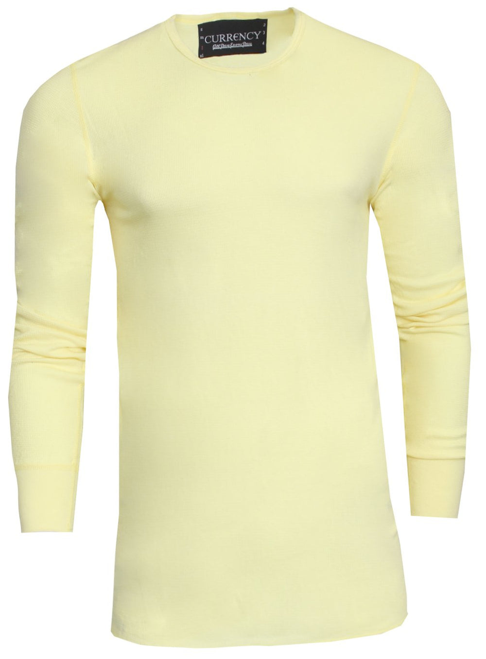 L/S Yellow Thermal T-Shirt