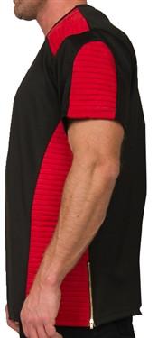 Star Status Club Tee (Black/Red)