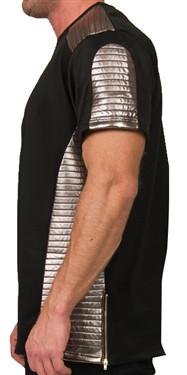 Star Status Club Tee (Black/Silver)