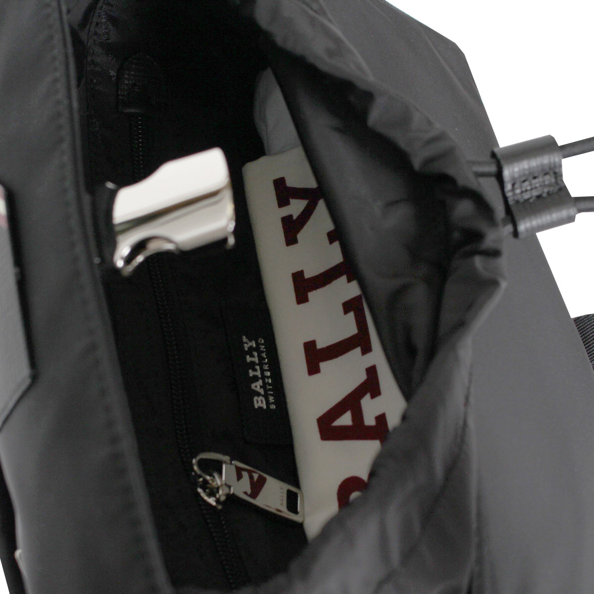 Unisex Nylon Falkon Bag-Black