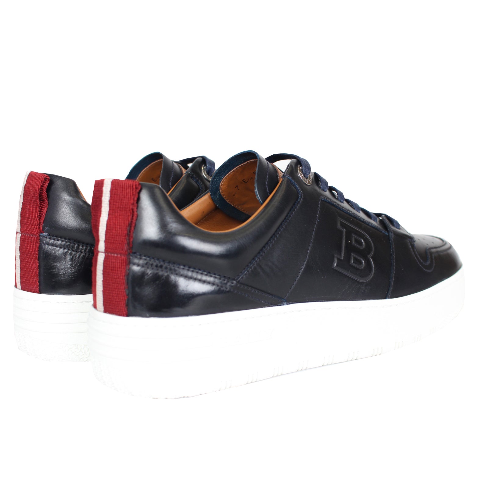 Men's Odino/506 Leather Low-Top Sneaker-Navy