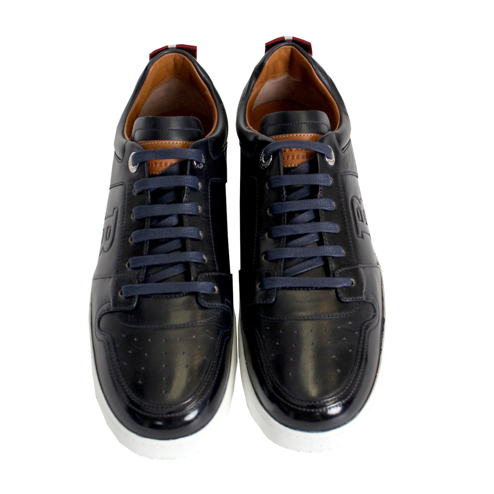 Men's Odino/506 Leather Low-Top Sneaker-Navy