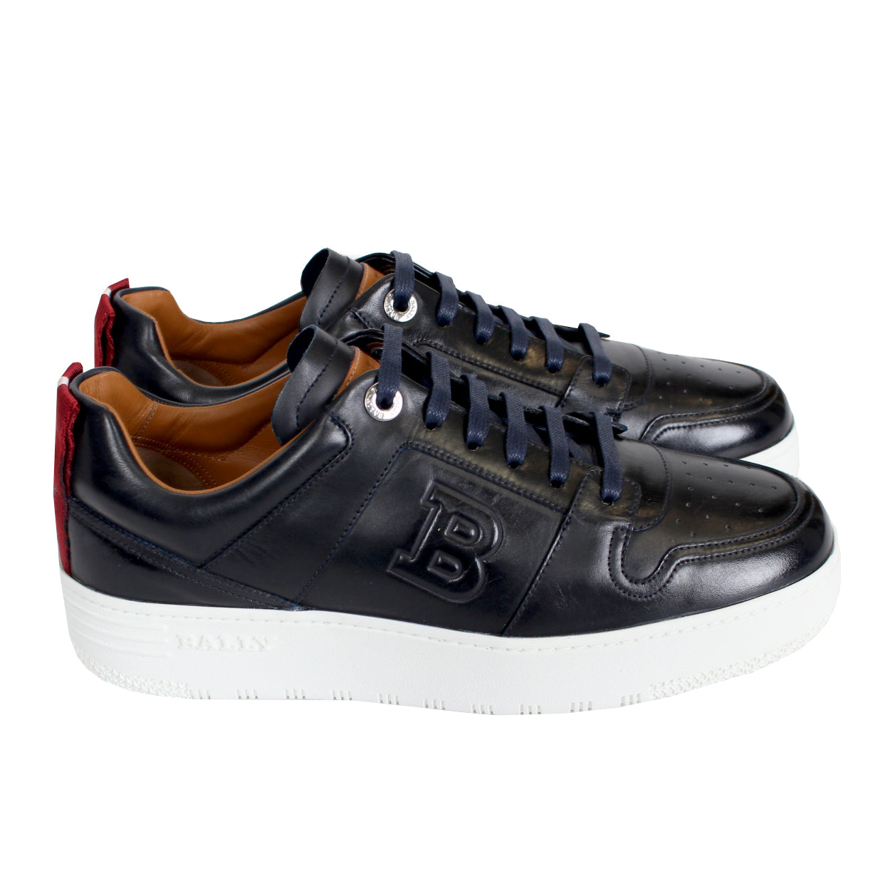 Men's Odino/506 Leather Low-Top Sneaker-Navy