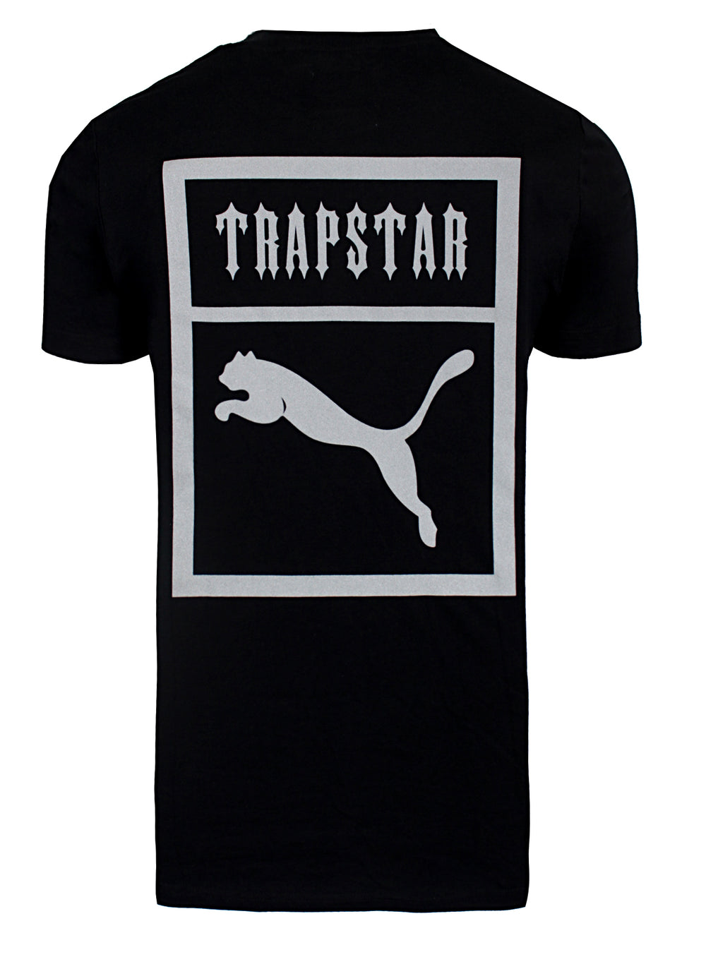 Puma x Trapstar Logo Tee in black – view 1 of 2