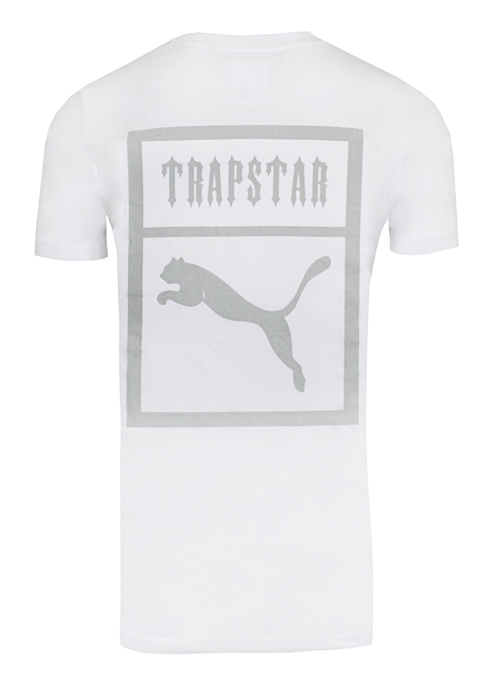 Trapstar London Puma x Trapstar White Logo Tee in white – view 1 of 2