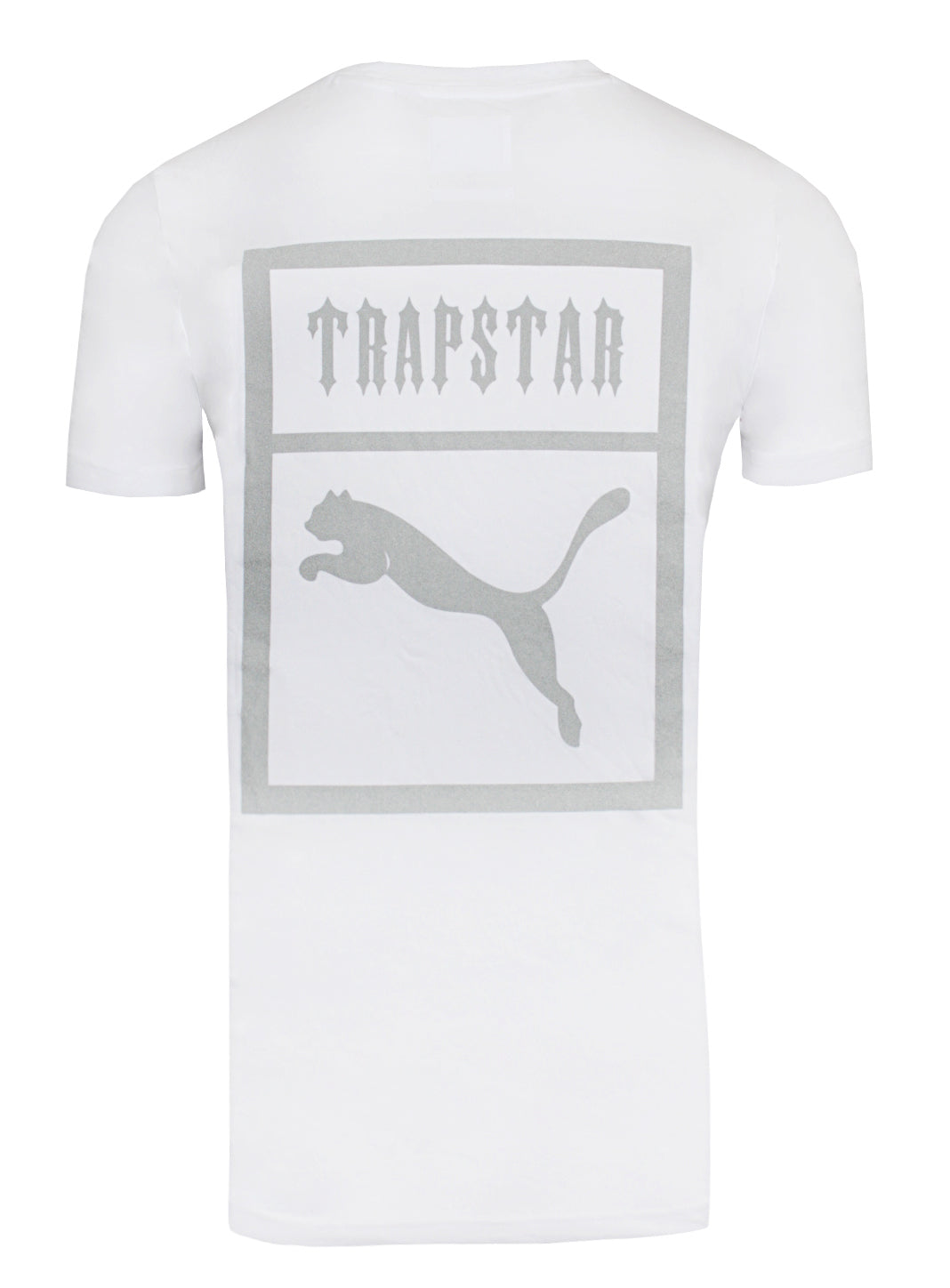 Trapstar London Puma x Trapstar White Logo Tee in white – view 1 of 2