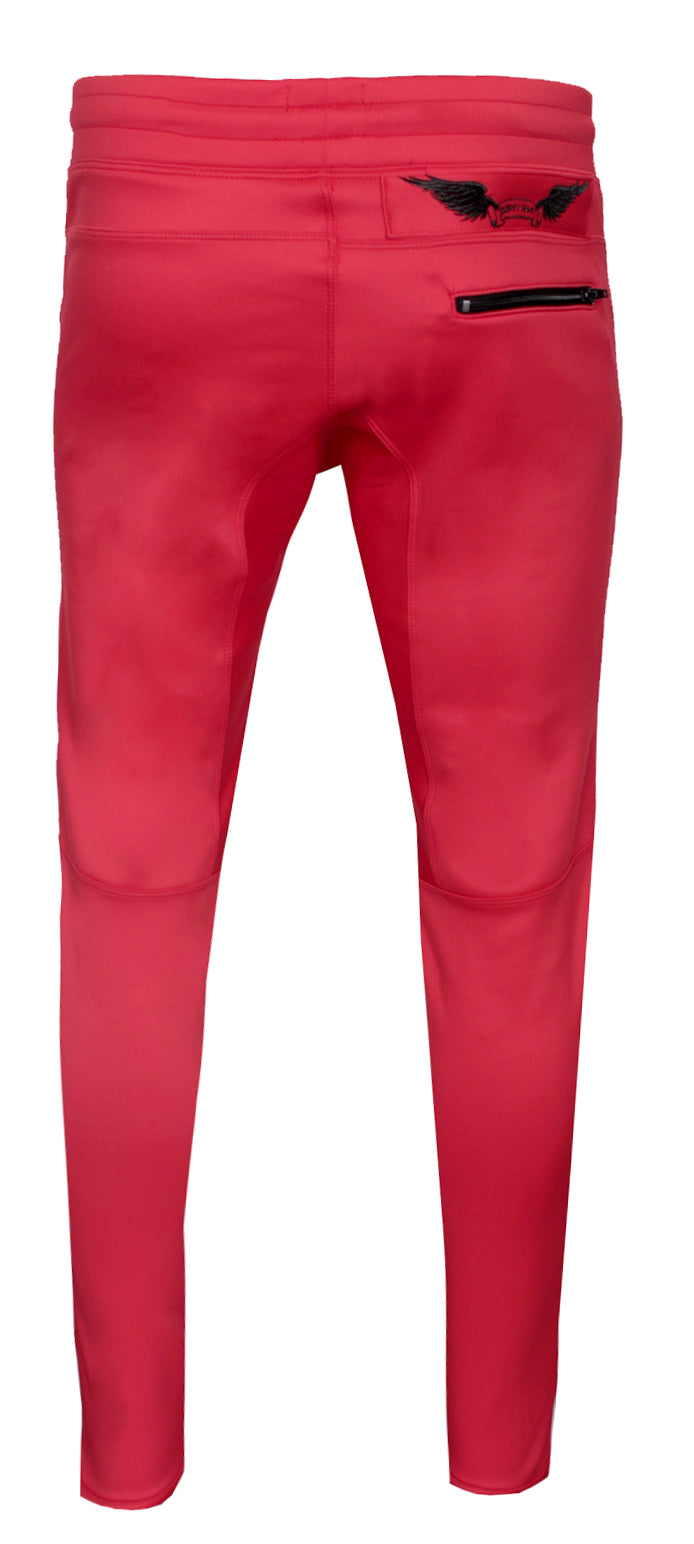 Robin's Jean Red and White Stripe Track Suit in red – view 5 of 6