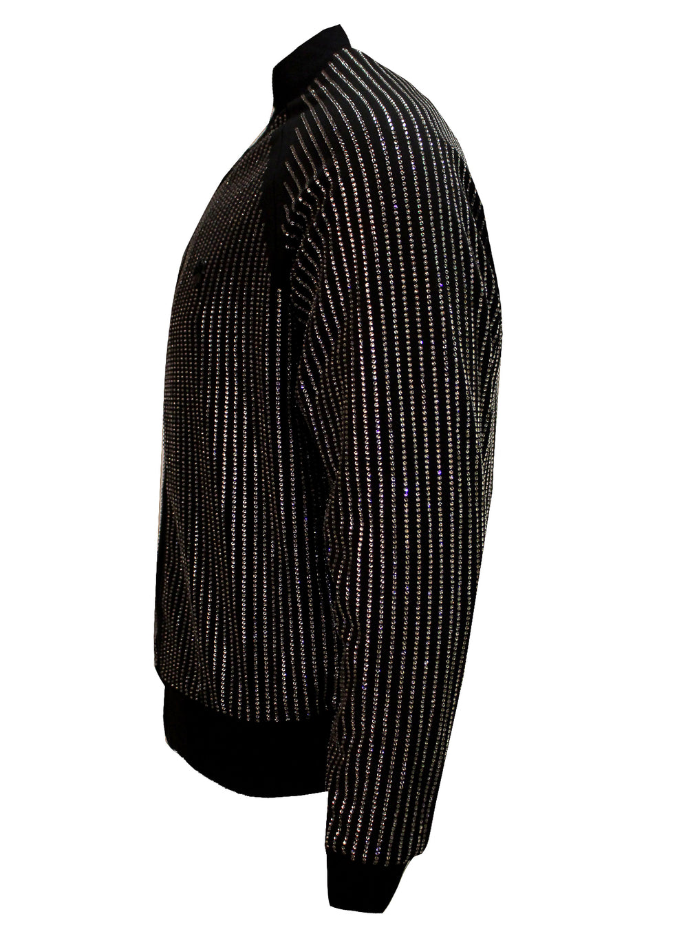 Kash Men's Long Sleeve Diamond Jacket in black – view 1 of 8