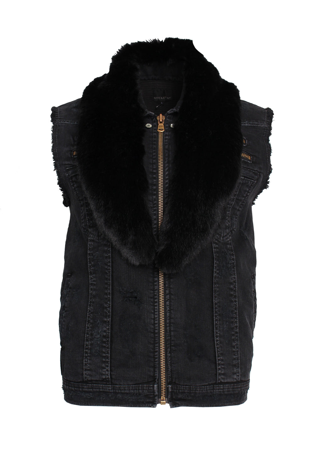 Rockstar Luca Black Vest