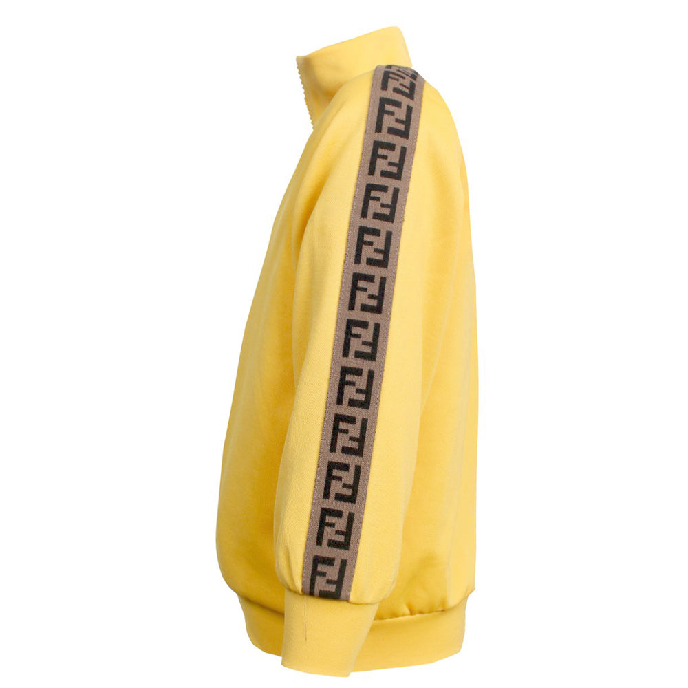 Fendi | Kids Unisex Track Jacket | Yellow