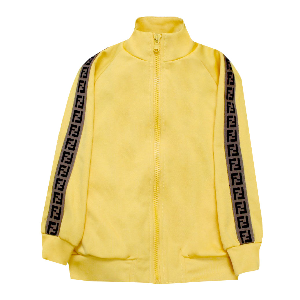 Fendi | Kids Unisex Track Jacket | Yellow
