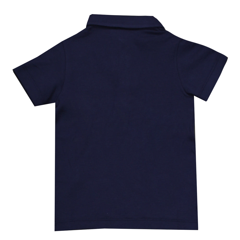 Fendi | Boys SS Polo With Classic FF Logo – view 2 of 2