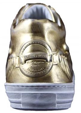 Robin's Jean Mid-Top Wing Shoes (Gold)