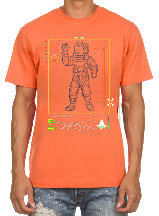 BB XRAY SS TEE - NECTARINE