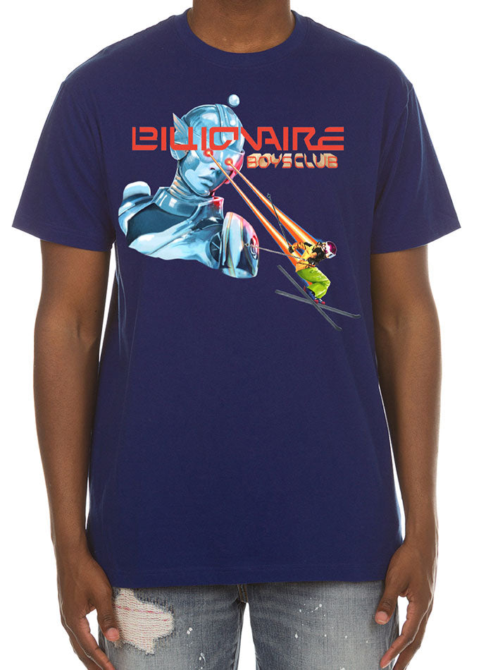 Billionaire Boys Club BB Escape Short Sleeve Tee in evening blue – view 1 of 1