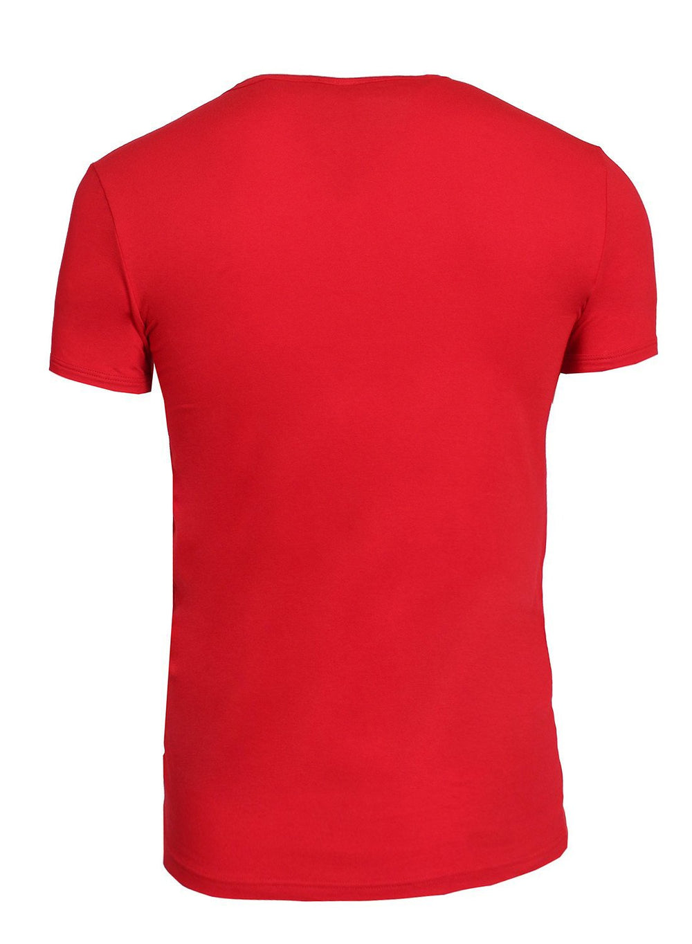 MC Scollo V Tee (ROSSO INTENSO)