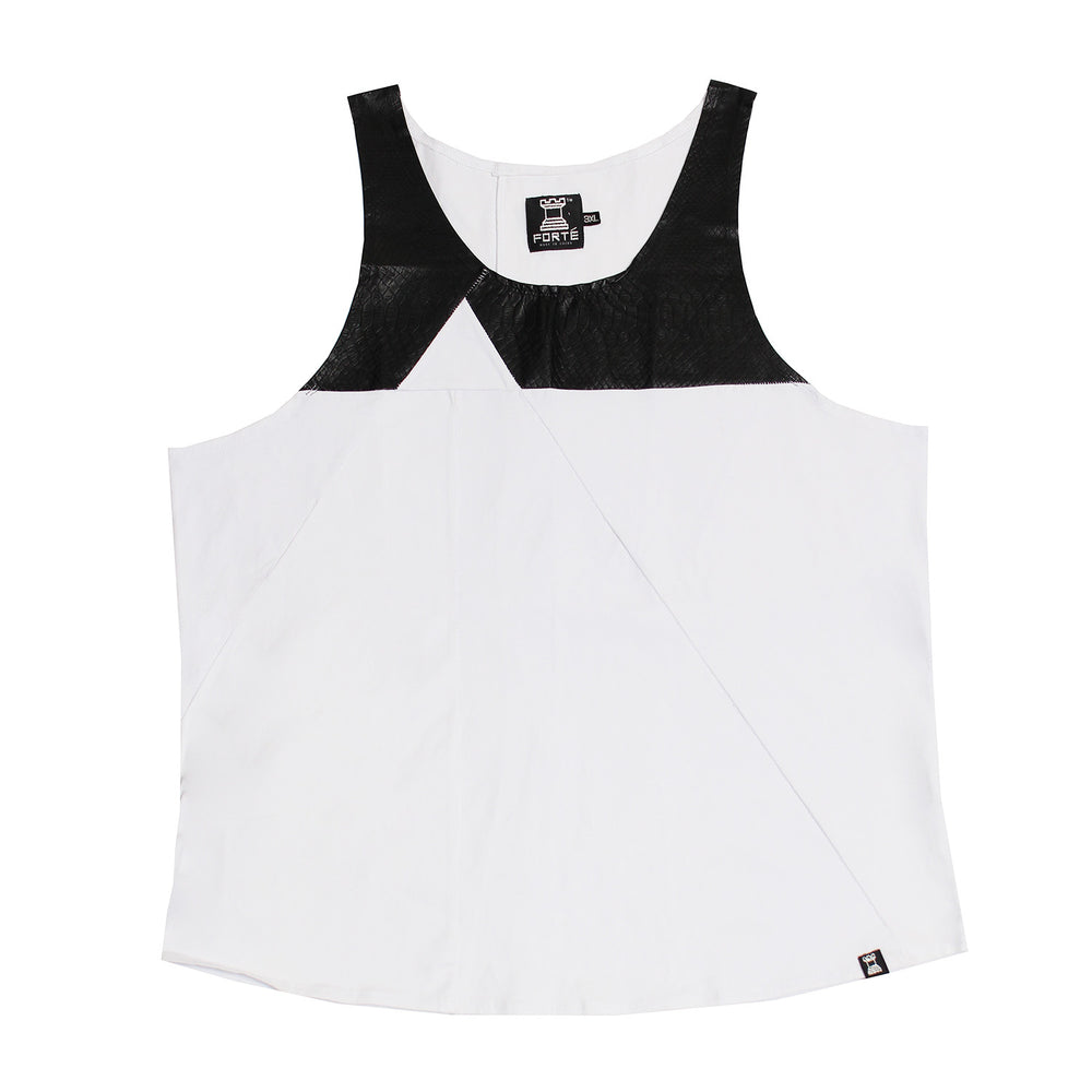 Forte Tank Top (WHITE/BLK)