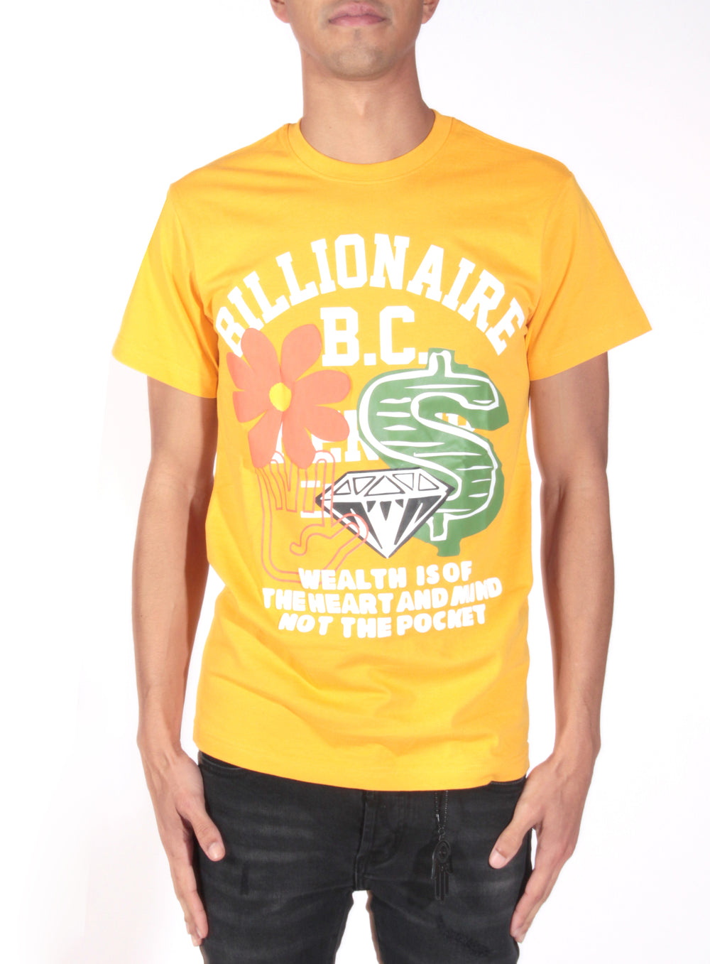 Billionaire Boys Club BB Bloom SS Tee-Old Gold – view 1 of 3