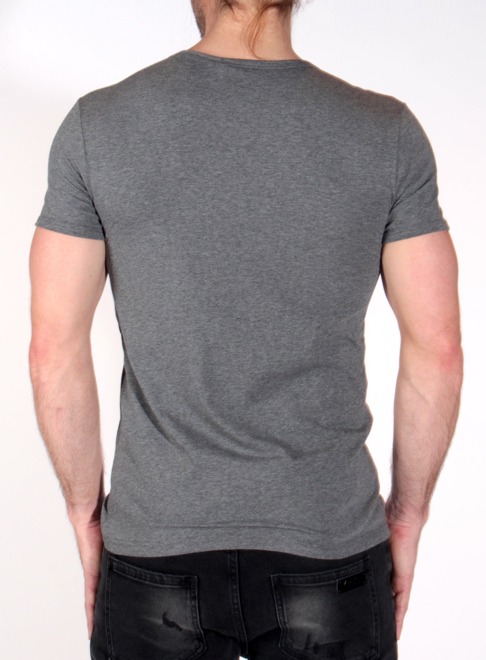 Versace Underwear V-Neck Tee - Grey
