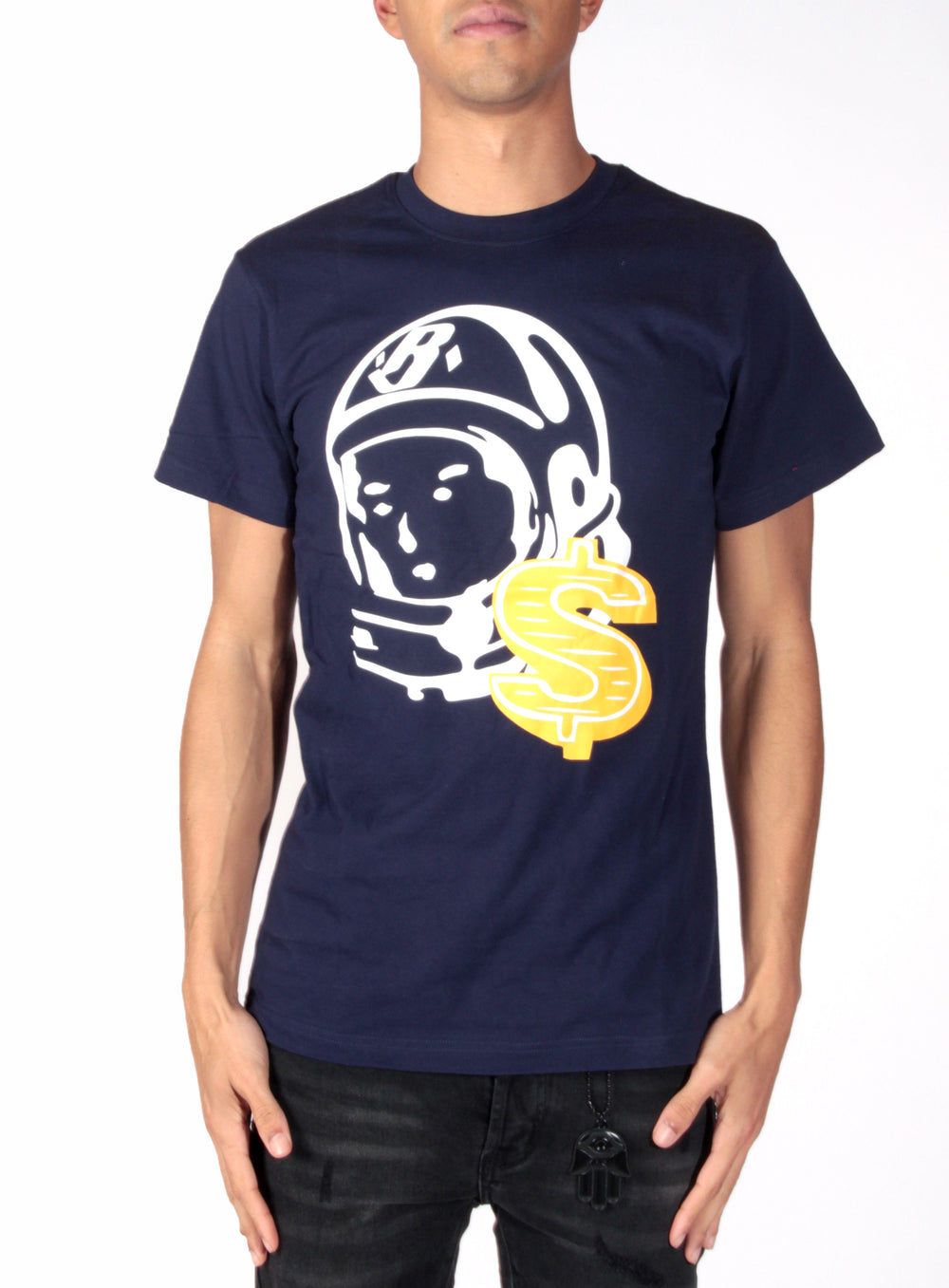 Billionaire Boys Club BB Dollar SS Tee in Evening Blue – view 1 of 3