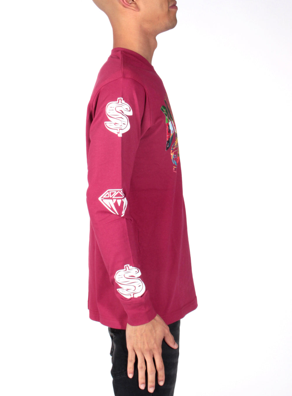 BB Arch LS Tee - Anemone