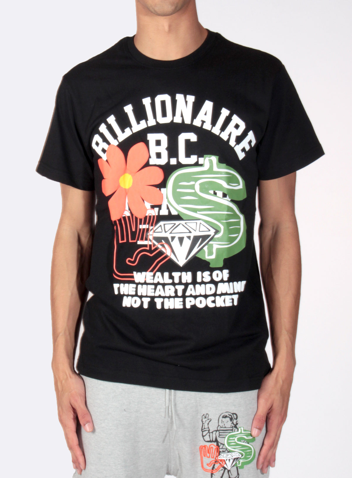 BB Bloom SS Tee - Black