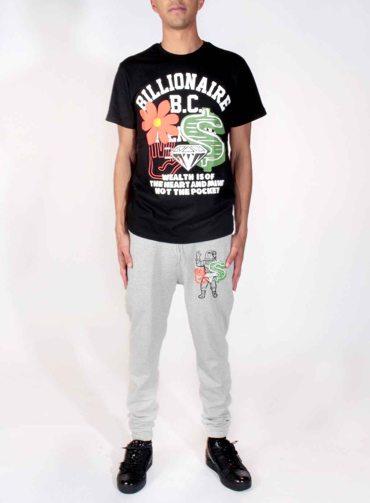 BB Bloom SS Tee - Black