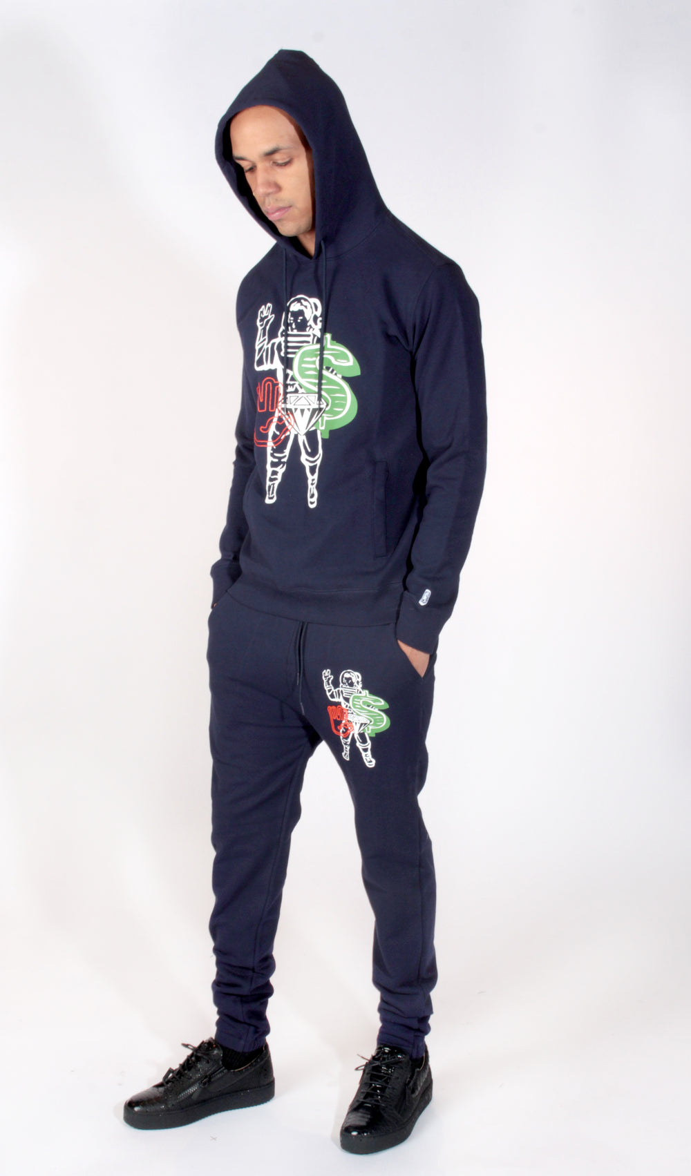 Billionaire Boys Club BB Cycle Sweatpant in Evening Blue – view 6 of 7