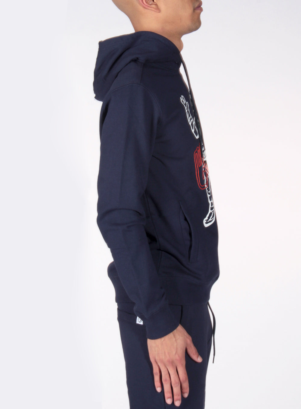 Billionaire Boys Club BB Icon Hoodie in Evening Blue – view 2 of 7
