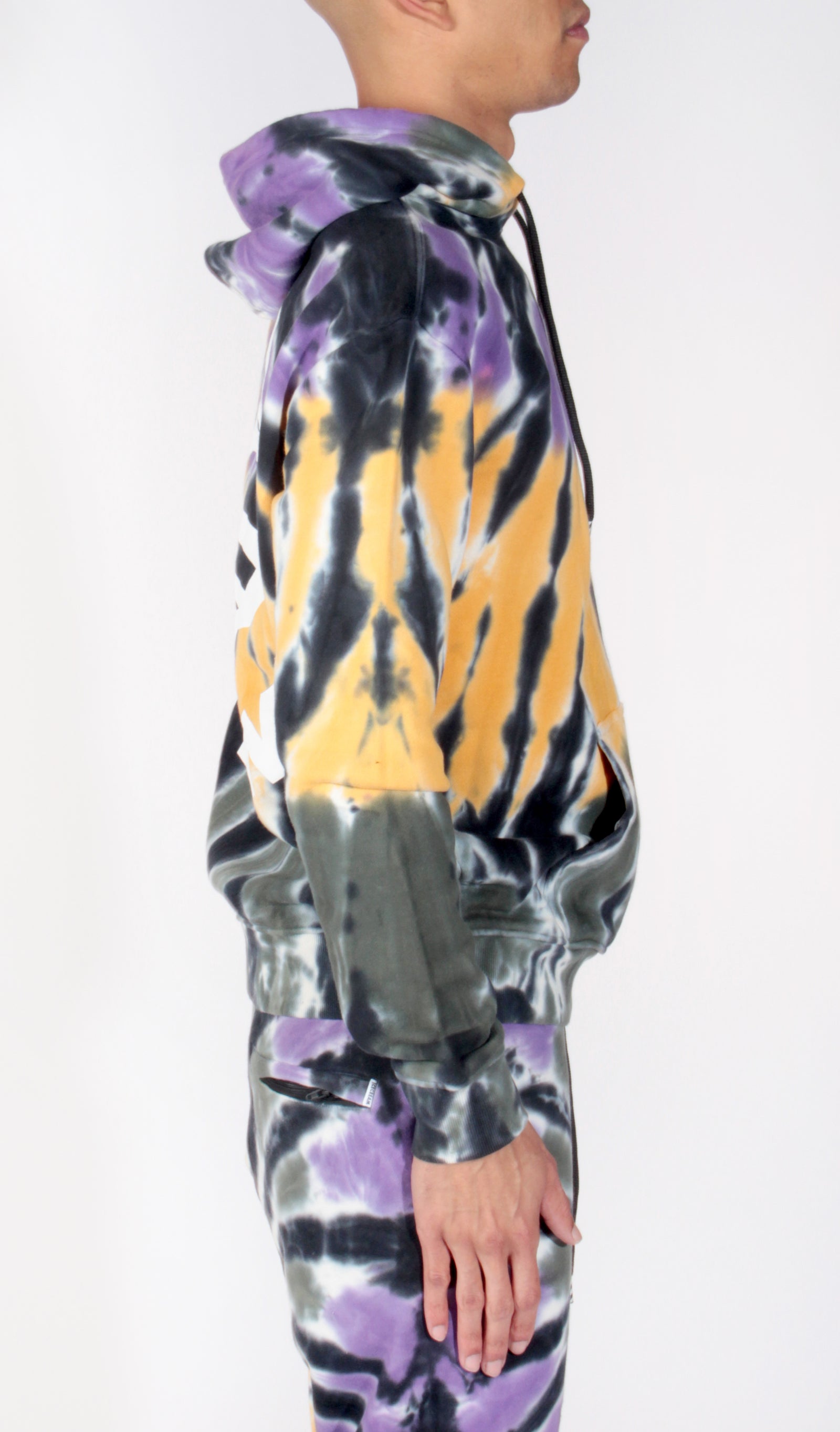 ICECREAM Erikson Hoodie in tie dye – view 3 of 9