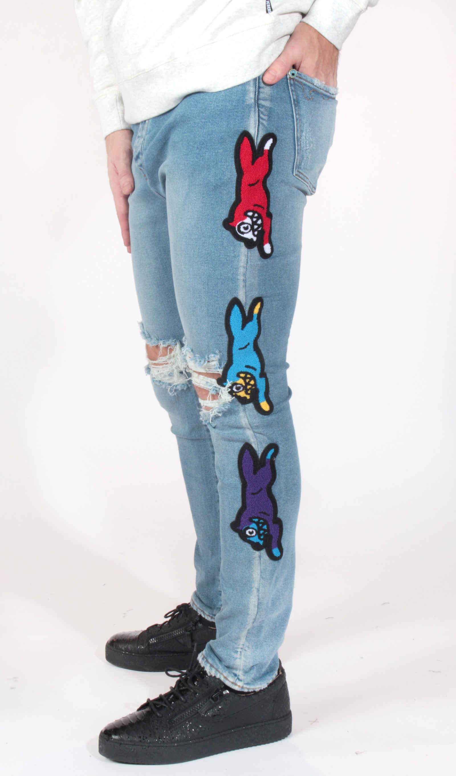Icecream Bill Breaker Jean in medium wash blue – view 3 of 3