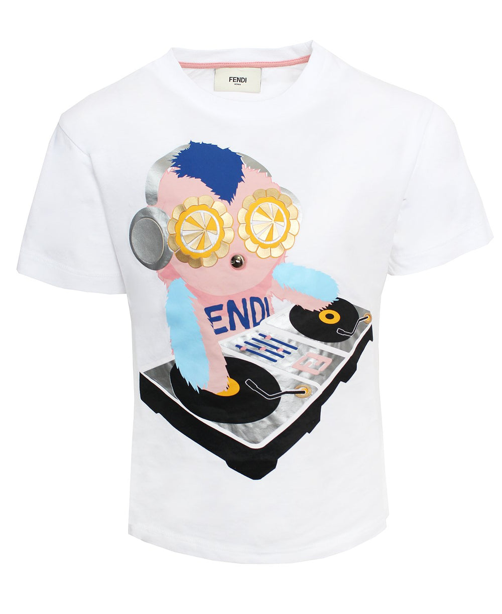 Girls S/S DJ Fendirumi (WHITE)
