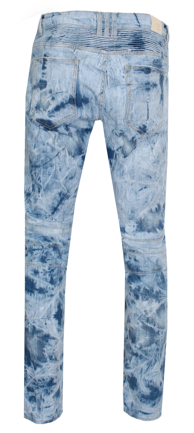 Embellish Men's Matthew Biker Denim - Blue – view 2 of 3