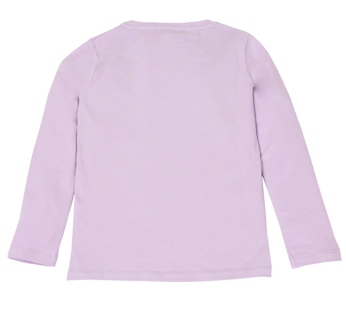 Girls Long Sleeve w/Gel Floral-Lilac