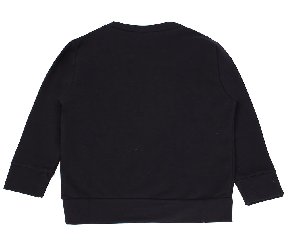 Young Versace Boys Long Sleeve Crewneck Sweatshirt in navy blue – view 2 of 2