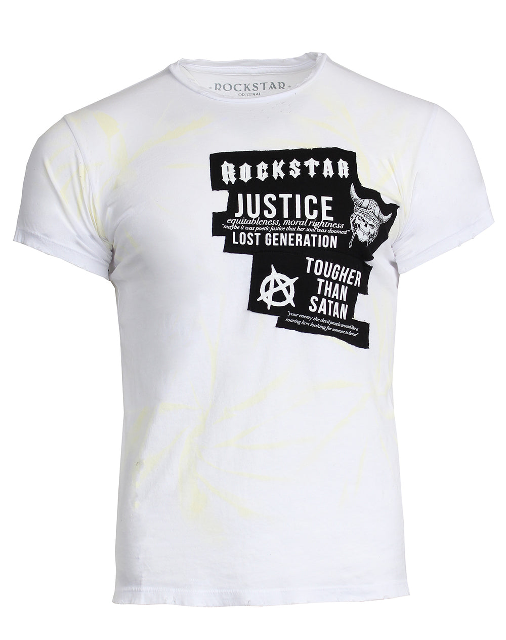 Rockstar DAMIAN T-SHIRT (WHITE)