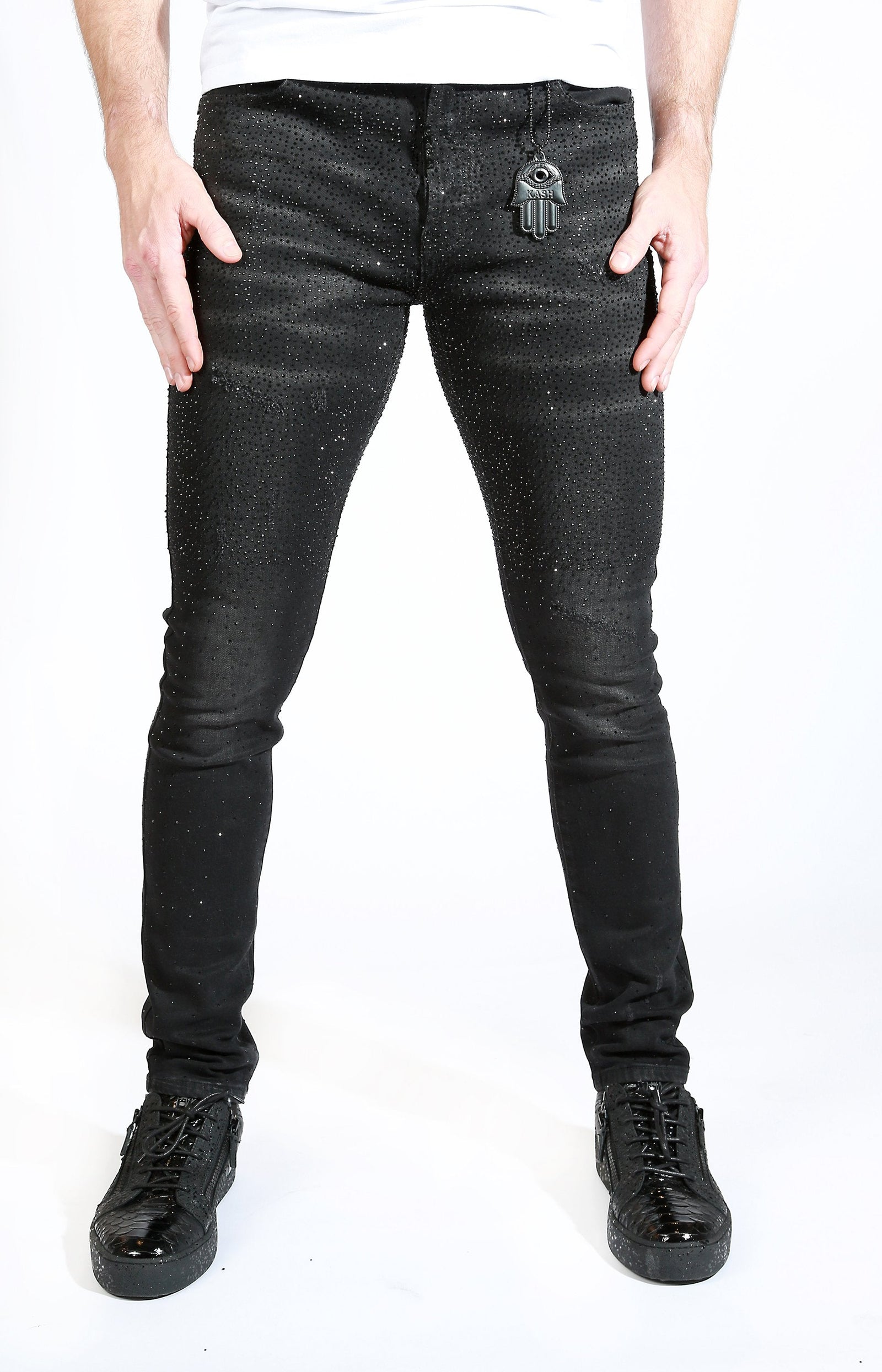 Kash Diamond Jeans in black – view 2 of 14