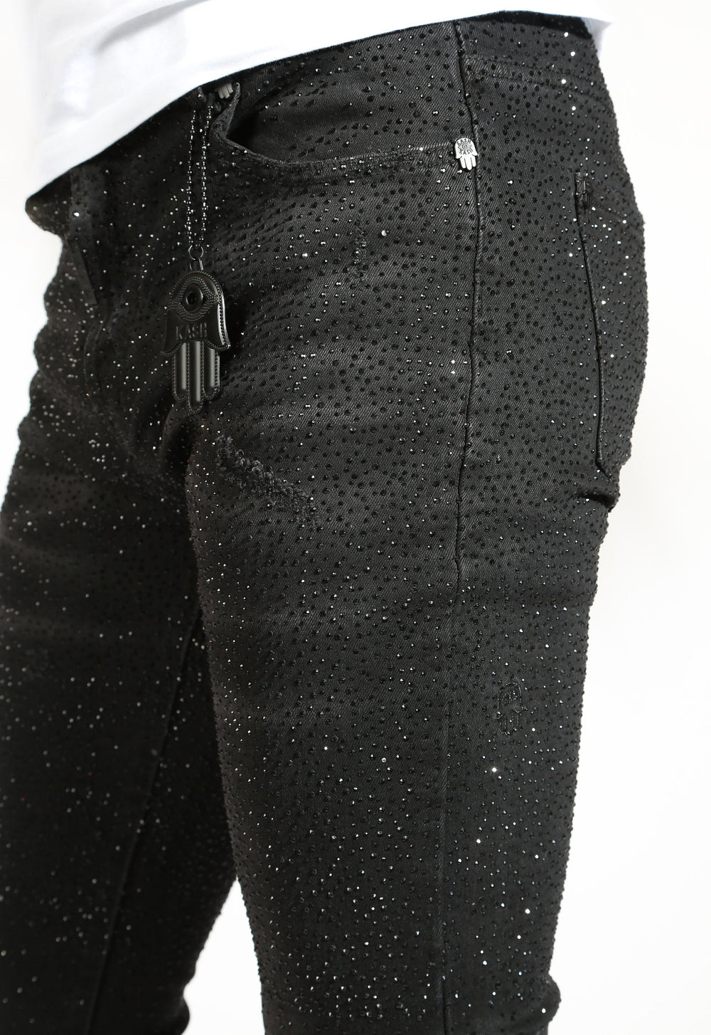 Kash Diamond Jeans in black – view 7 of 14