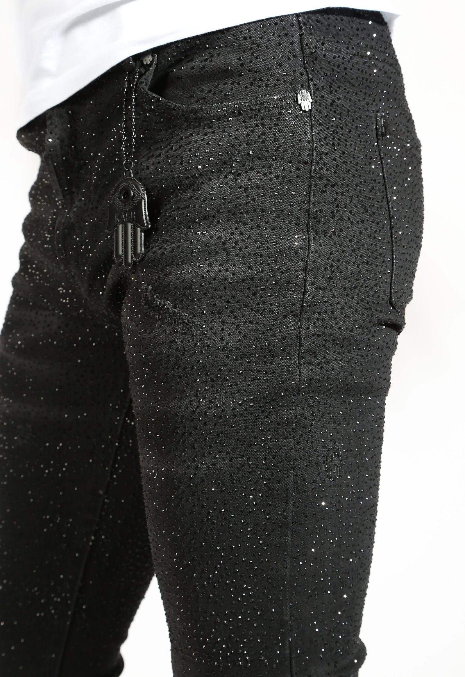 Kash Diamond Jeans in black – view 7 of 14