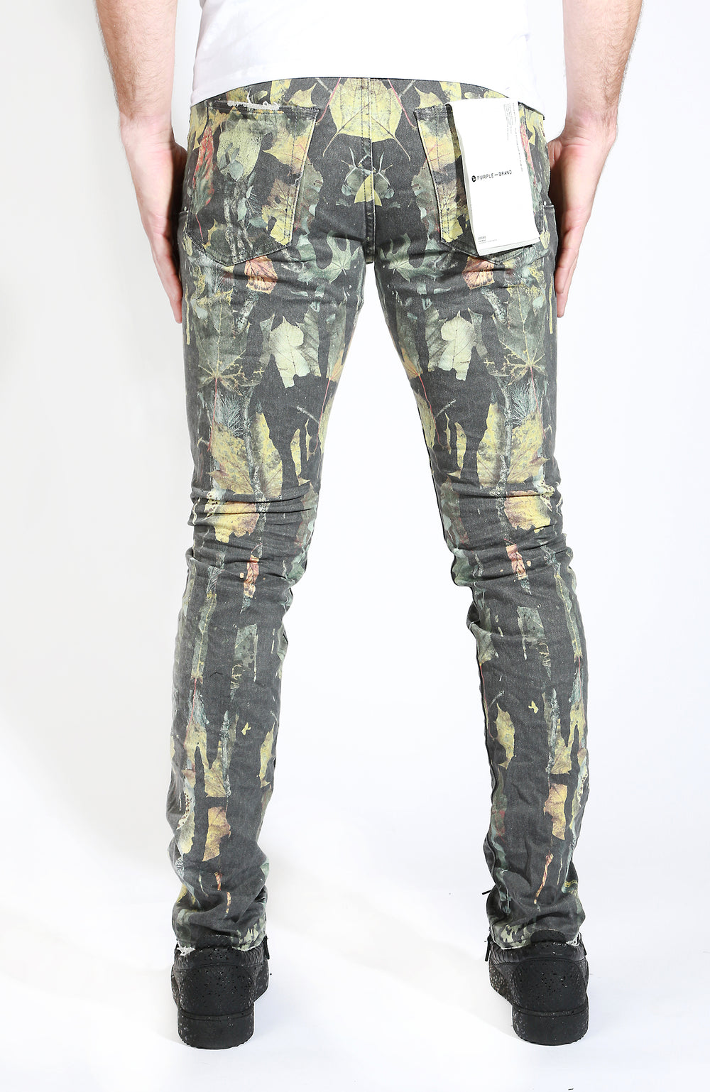 Purple Brand Washed Camo Black Drip – view 3 of 4