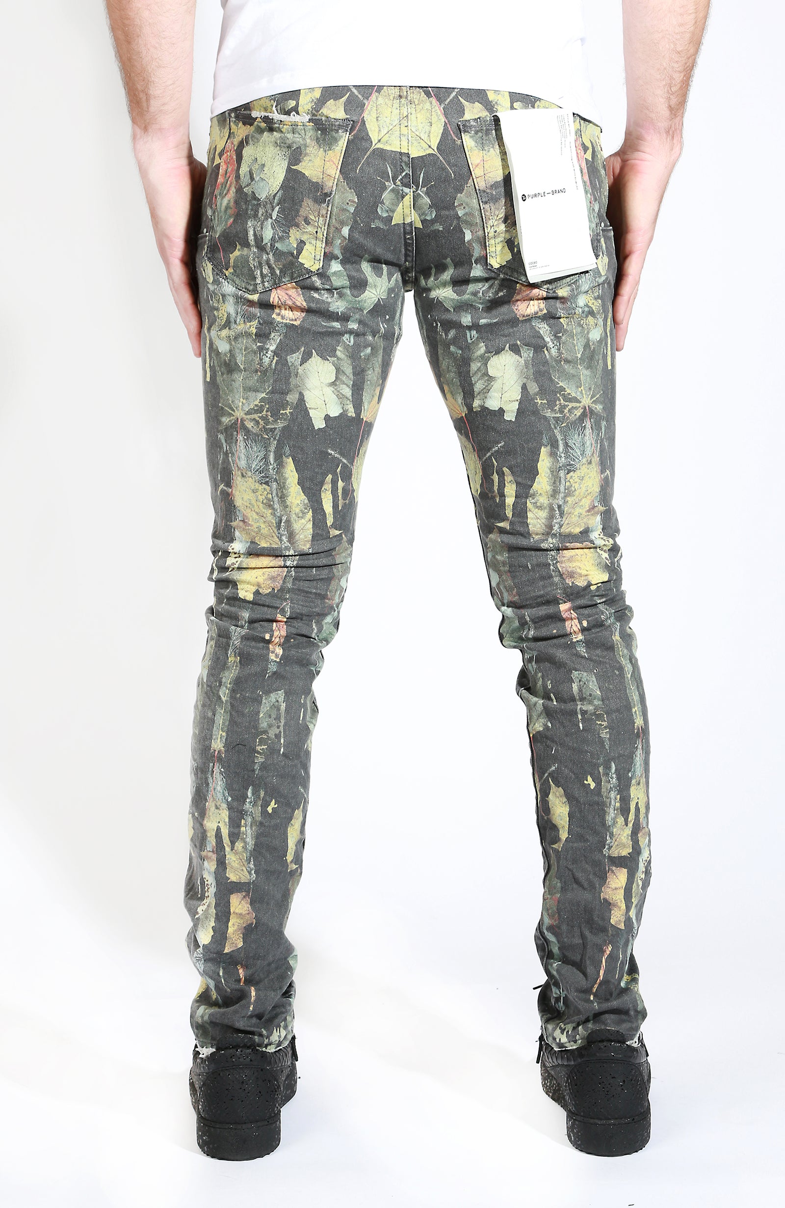 Purple Brand Washed Camo Black Drip – view 3 of 4