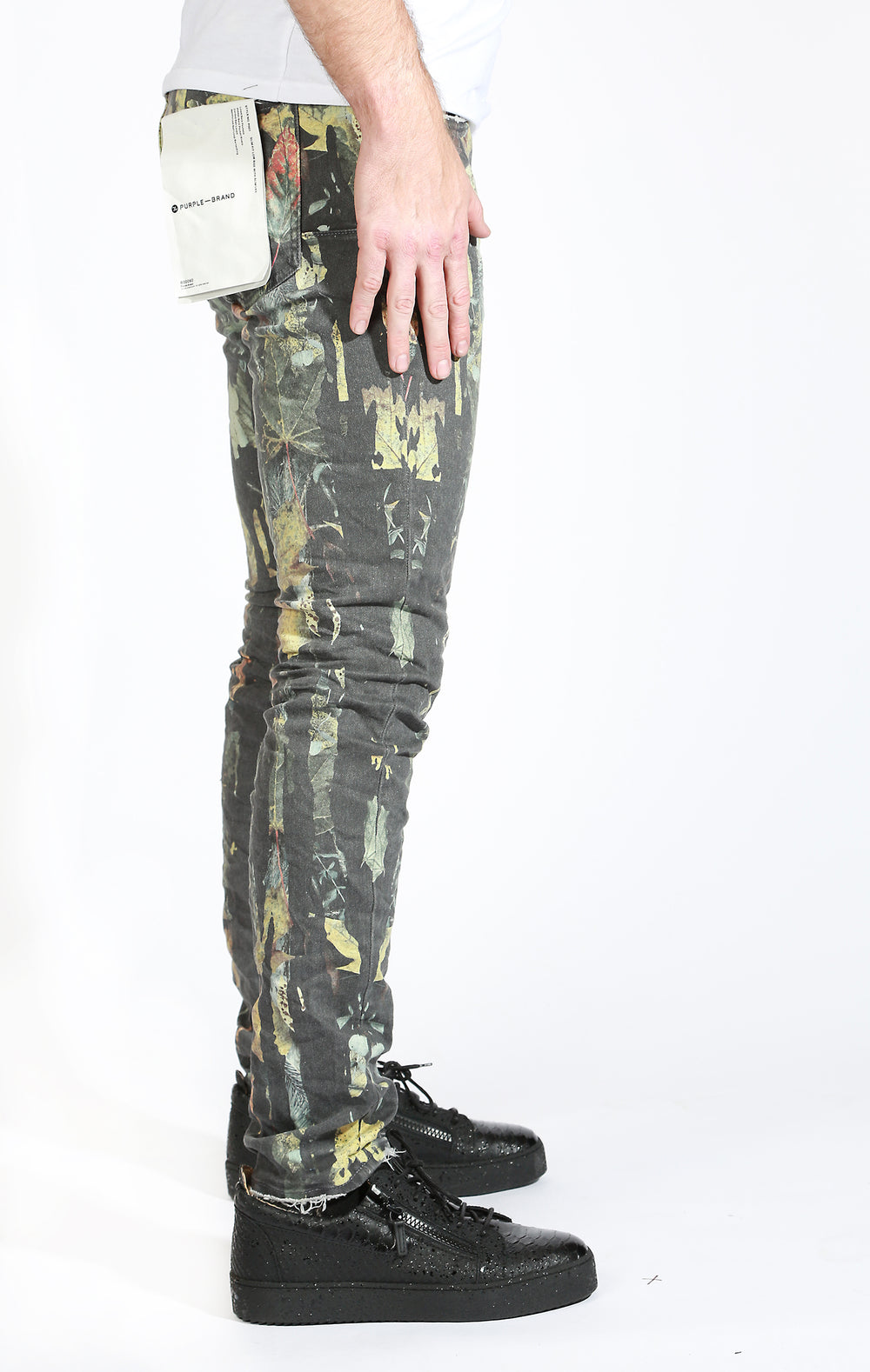 Purple Brand Washed Camo Black Drip – view 2 of 4