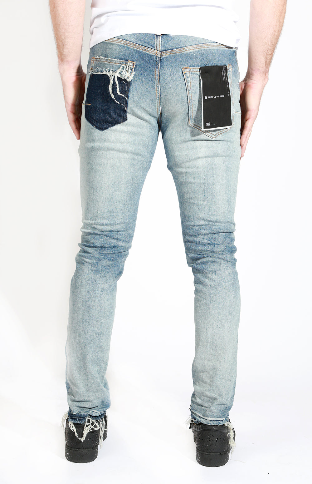 Purple Brand Four Pocket Indigo Jeans in indigo – view 2 of 3