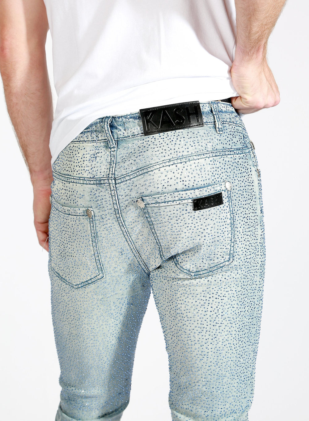 Kash Diamond Denim in blue – view 3 of 9
