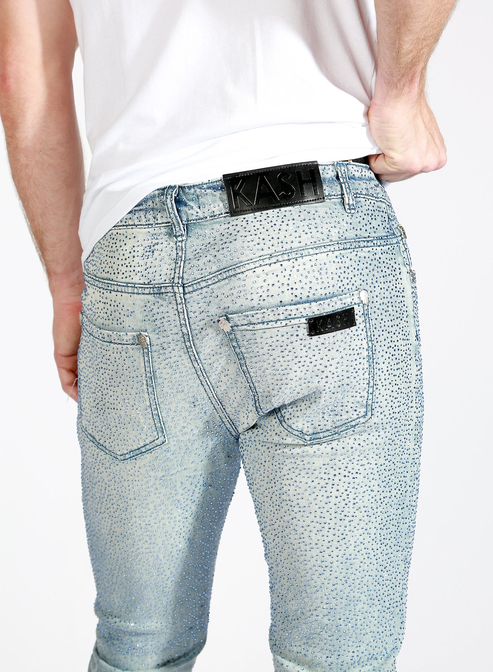 Kash Diamond Denim in blue – view 3 of 9