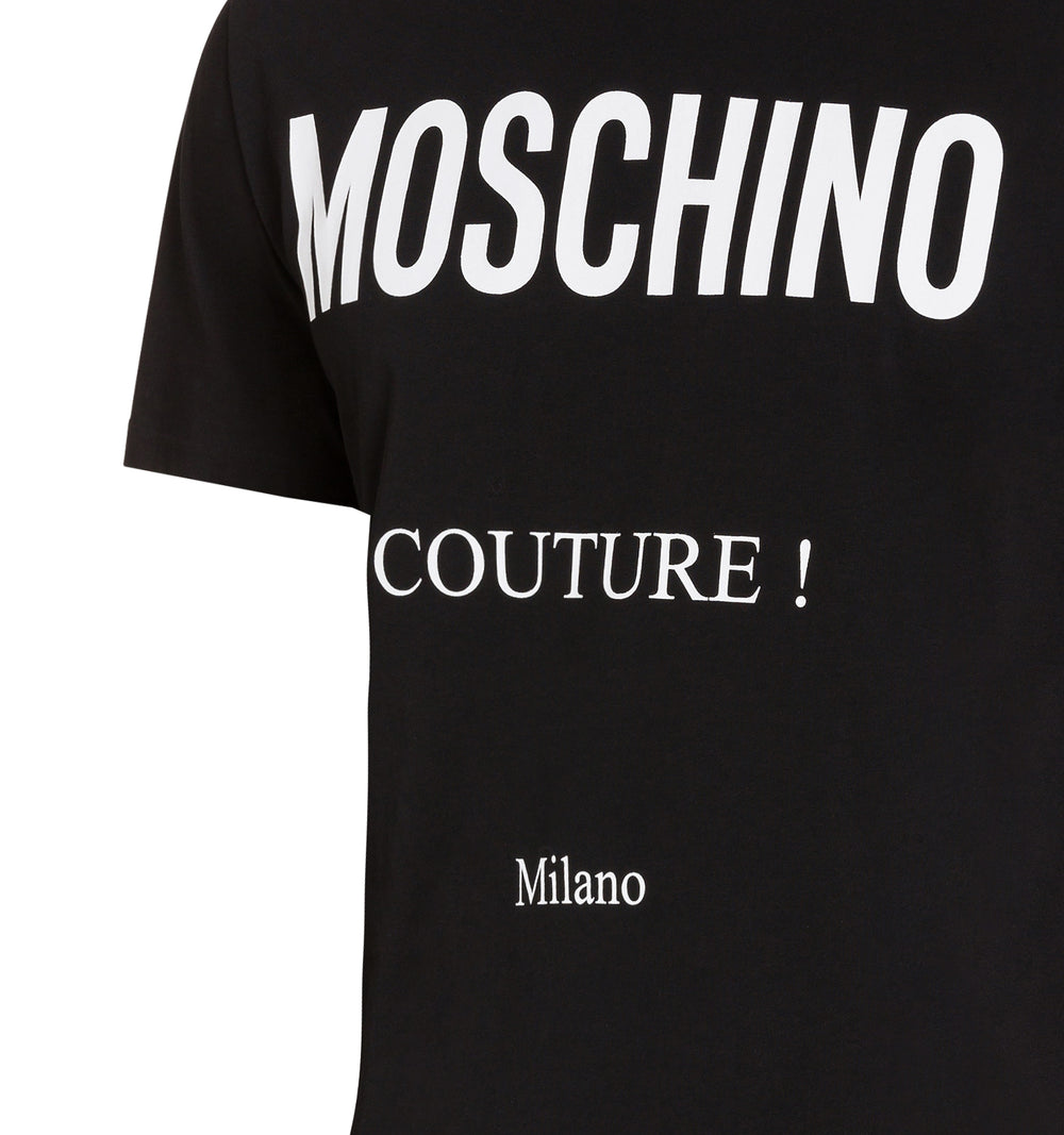 Moschino Couture Logo T-Shirt in Black – view 2 of 3